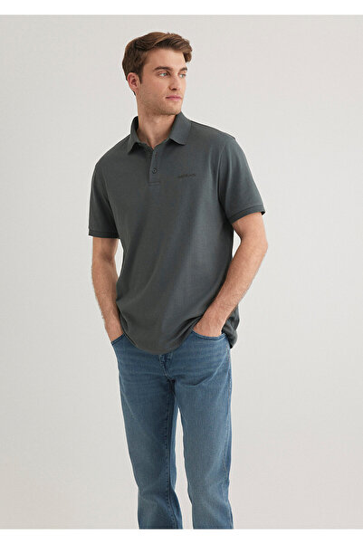 Mavi Black Men's Green Polo T-Shirt 0612520 -71598