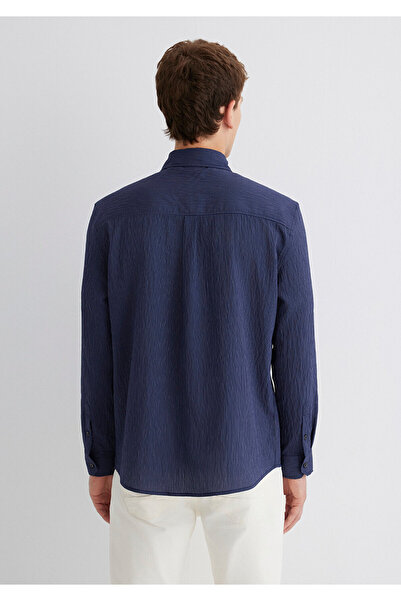 Mavi Синя сорочка Tencel TM Modal Regular Fit / Нормальний крій 0211625-70490