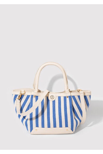 Mavi Geantă de umăr cu dungi 1913094-22189