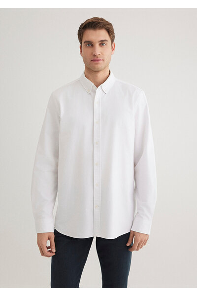 Mavi Біла сорочка Regular Fit / Нормальний крій 0211199-620