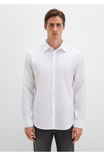 Mavi Cămașă albă Slim Fit / Tight Cut 8810217-620