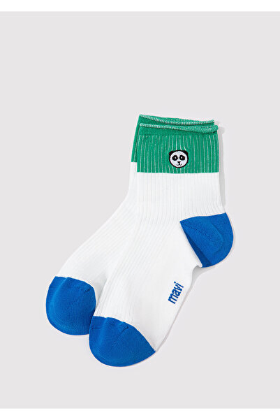 Mavi Socken mit Panda-Stickerei 1911370-34523