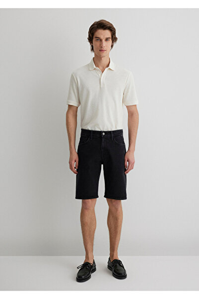 Mavi Brian Street Dunkelgraue Jeansshorts 0418484559