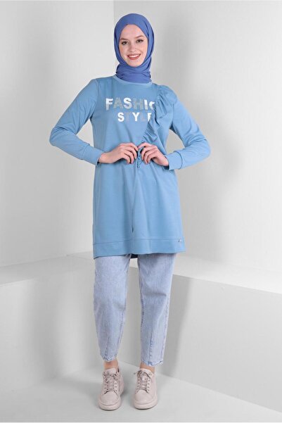 Alvina 43699 Модель з принтом і воланами Спортивна туніка