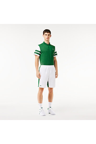 Lacoste شورت تنس رياضي مخطط بشعار - GH7443-00-737
