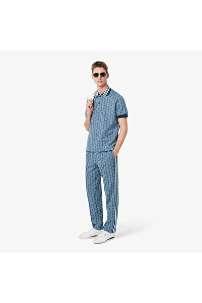 Lacoste بنطال رياضي بنقشة باريس مونوغرام - XH1440-00-HGI