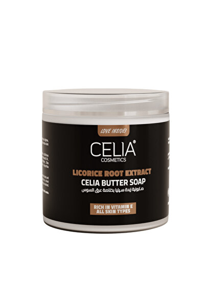 Celia صابون زبدة سيليا بخلاصة جذر عرق السوس - 500 مل