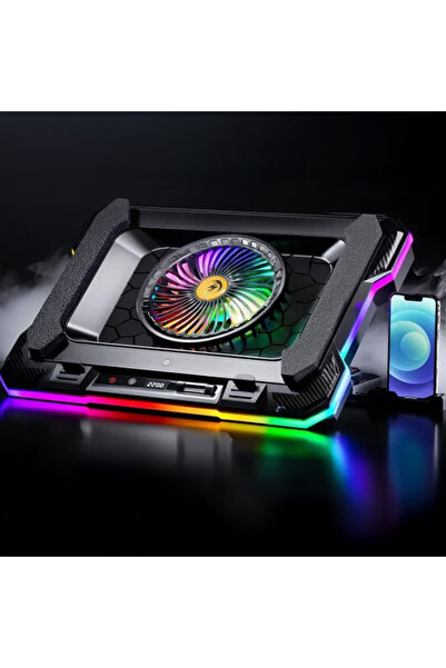 Torima CF-07 BLACK NOTEBOOK COOLING PARTNER RGB