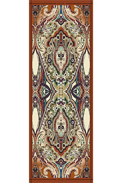 Arancia Kahverengi 70X200 İpek Tivil Etol