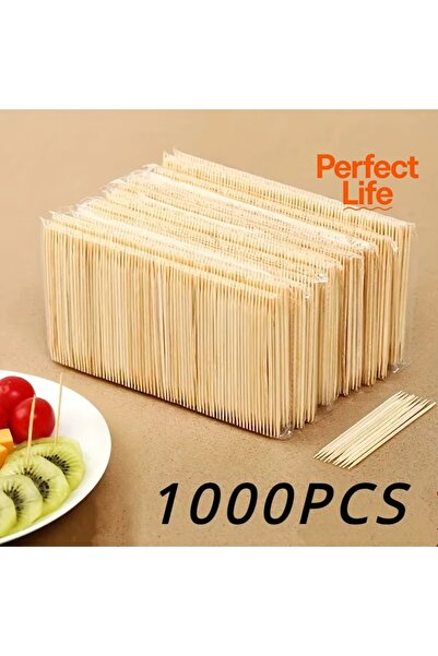 Choice 1000 قطعة من أعواد الأسنان ذات الرأسين للاستخدام مرة واحدة مصنوعة من خ...