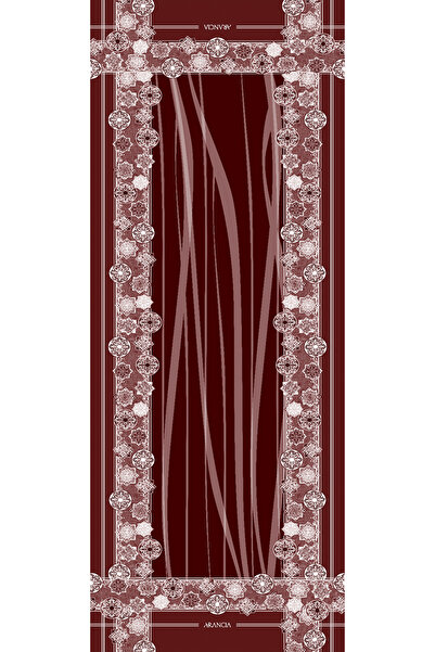 Arancia Burgundy 70X200 Modal Shawl