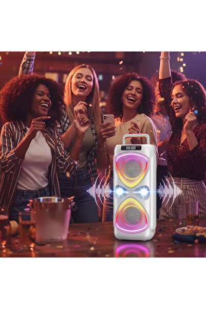 Torima D78 White Wireless Speaker