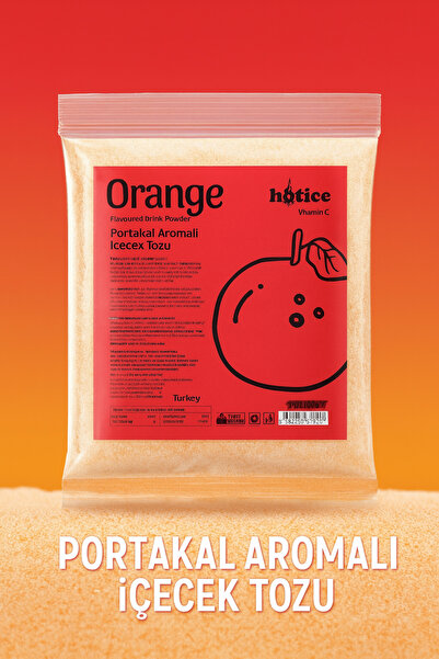 Portakal Aromalı Içecek Tozu 500gr