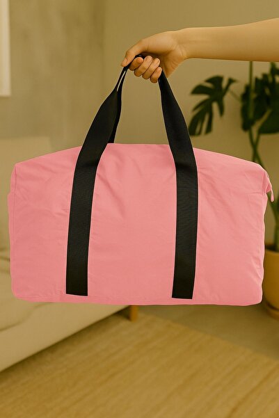 Ecrou Foldable Travel Shoulder Bag Pink