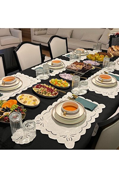 Tiniminatelier Kelebek Nakış Amerikan Servis 8 adet