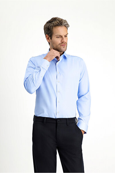 Kiğılı Cămașă din bumbac cu mânecă lungă slim fit Dar croială clasică, rezist...