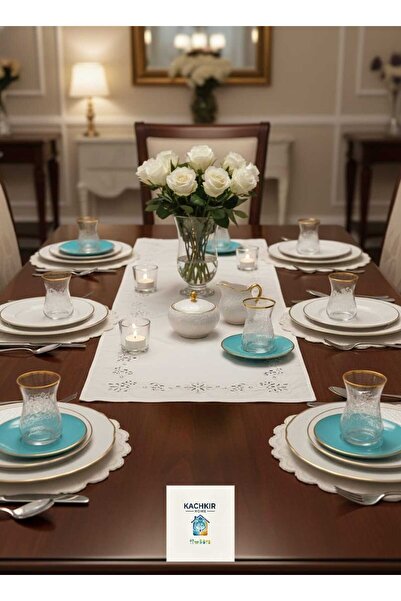 Pasabache Paşabahçe Heybeli İnce Belli Çay Bardağı Seti Bardak Çeyiz Seti Mav...