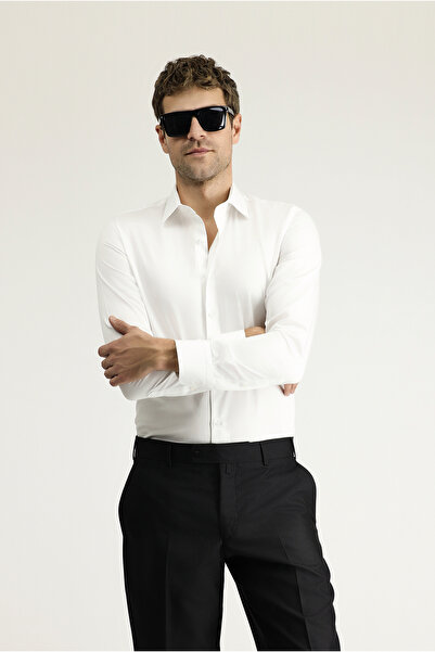 Kiğılı Cămașă din bumbac cu mânecă lungă slim fit Dar croială clasică, rezist...