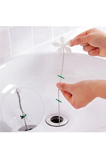 SSMEDIA Σετ 5 τεμαχίων σπιράλ καλωδίων για την αποφυγή φραγμένων σωλήνων αποχέτευσης