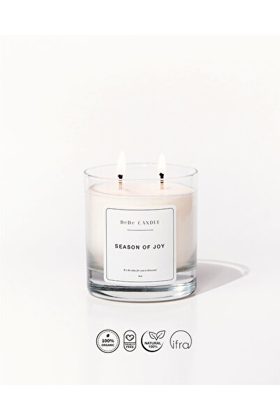 DeDe Candle & Wellness Studio Bahar Çiçekleri Soya Mumu | Season Of Joy Aroma...