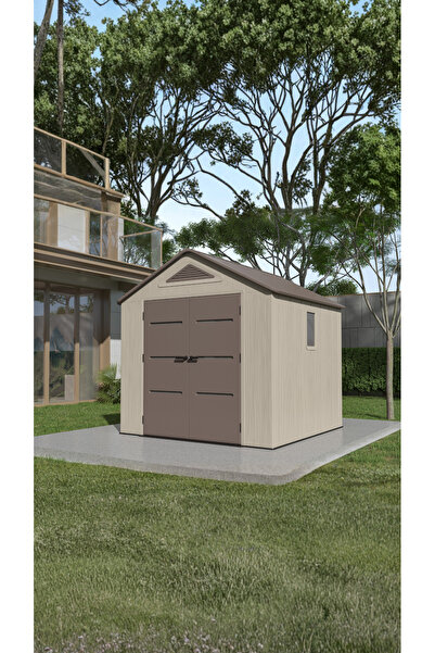 Divona Home Plato HDPE Bahçe Depolama Evi (ÖLÇÜLER 250 G x 246 D x 242 Y cm )