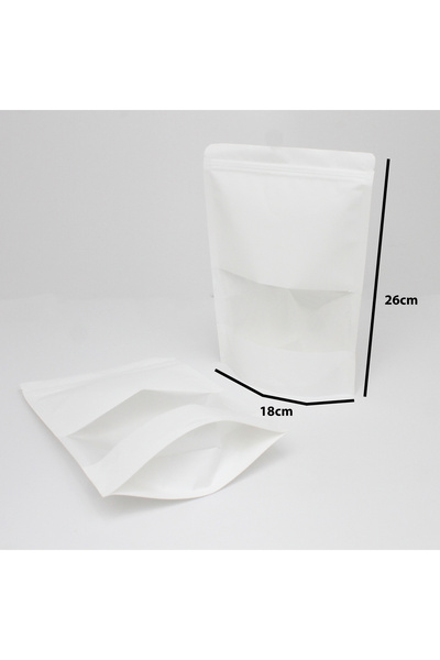 Generic 50 pieces of spice and coffee sachets with a transparent window