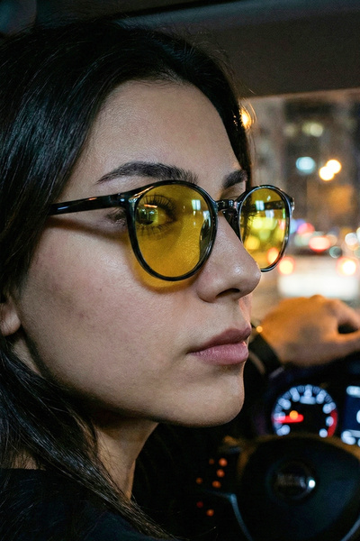 ERGANT نظارات شمسية للقيادة الليلية للجنسين من Antifar - إطار مرن ومتين من ما...