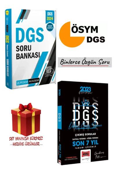 Pegem Akademi Yayıncılık 2024 Pegem Dgs Türkiye Geneli 3lü Deneme Sınavı Yarg...