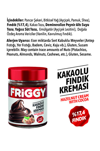 FRİGGY Kakaolu Fındık Kreması 320GR