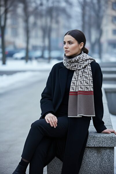 Onur Atkı -  New Collection Kışlık Boyun Atkısı Kalın Kaliteli Kumaş Dokuma G...