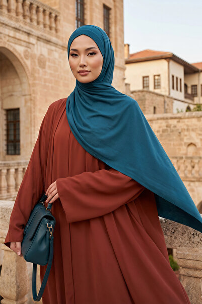 Aisha's Design Πρακτικό χτενισμένο βαμβακερό σάλι, PS-16, Βενζίνη