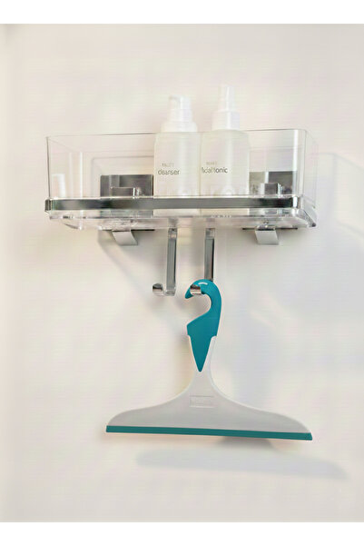 Saban Mint Yeşilli Küçük Çekçek Tezgah Üstü ve Cam Çekpası 22x17cm