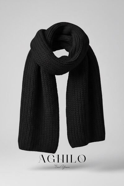 Aghilo Eșarfă tricotată Thessaloniki pentru femei (45x220)