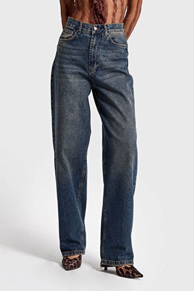 it's basic Γυναικείο τζιν T.Kot Χρώμα Cindy 2w48 Skater Fir Loose Fit Denim