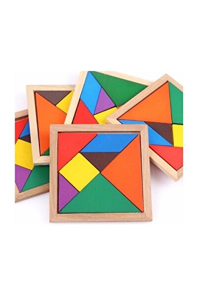 Okçu Ahşap Tangram Oyuncak 1 Adet