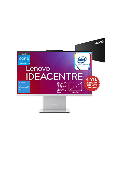 LENOVO IdeaCentre AIO Core i5 13420H 16GB 512GB SSD 23.8" FHD Win11Pro Bilgis...