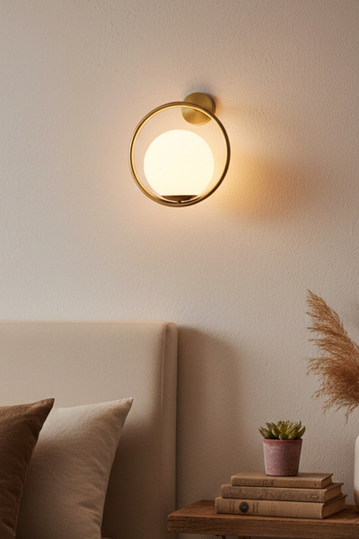 Uçar Mi̇laya Modern Glass Wall Sconce