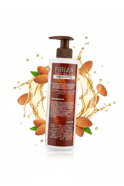 Firma care nature شامبو فيرما - خالي من الكبريتات - زيت اللوز وزيت الأرغان وا...