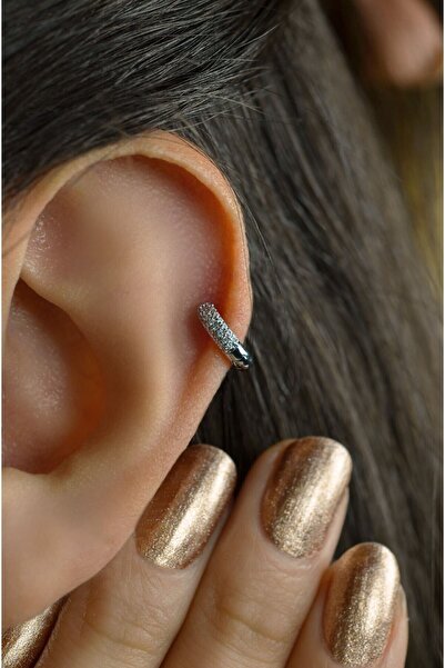 Sacce Scarves&Accessories Mini Bombeli Halka Tragus Piercing Helix Kıkırdak