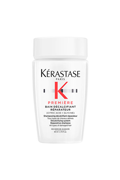 Kerastase Première Bain Decalcifiant Reparateur Shampoo for Damaged Hair Providing Repair 80 ml