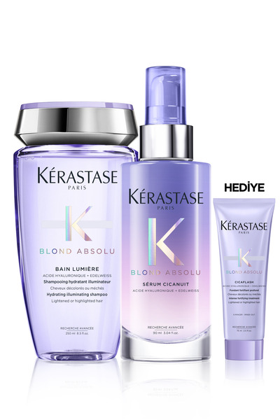 Kerastase Blond Absolu Sarı Saçlara Özel Saç Bakım Seti