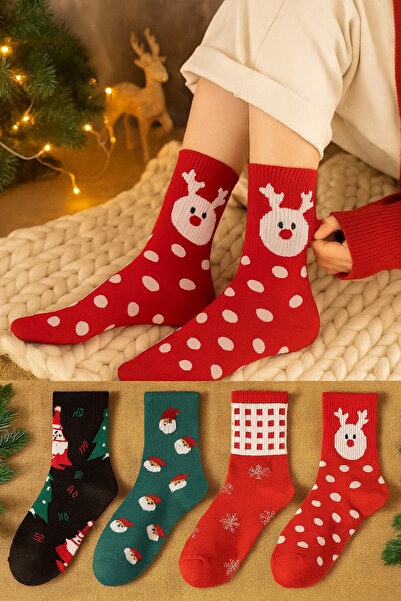 BGK Uniszex szilveszteri zokni 4 db