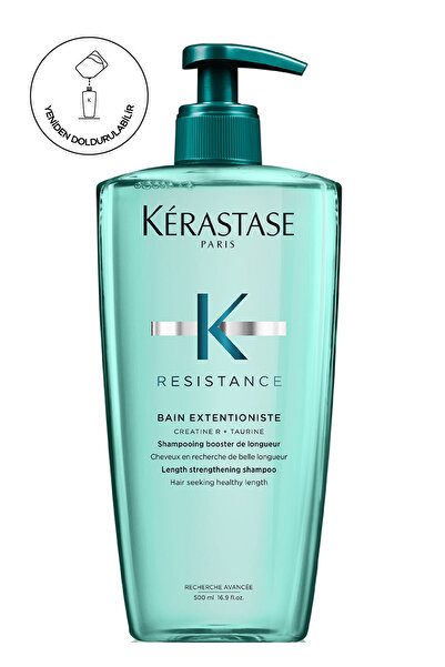 Kerastase Resistance Bain Extentioniste Repairing Shampoo for Healthier and Stronger Hair 500 m