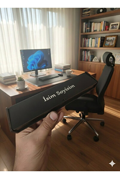 USTATESBİH صندوق مسبحة خشبي بني