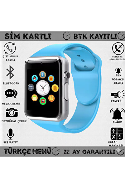 SMART BEST Sim Kartlı Akıllı Saat Smart Watch Sim Kartlı Kameralı Btk Kayıt!i Ve Garantili
