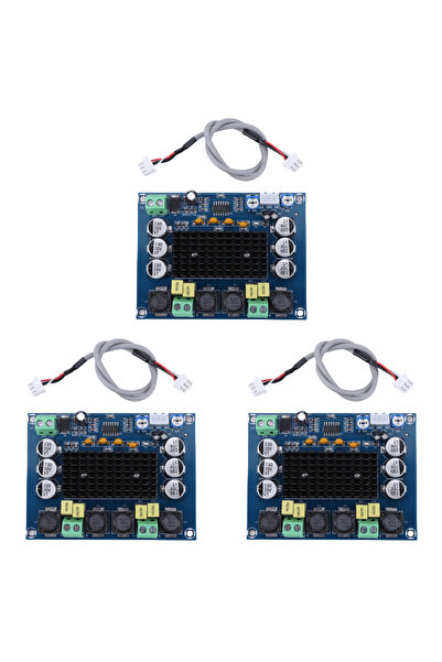 ALLOYSEED 3PCS TPA3116D2 Audio Amplifier Board XH-M543 120W+120W 2.0 Channel ...