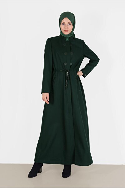 Alvina Пальто з коміром-стійкою та підв'язками 10473