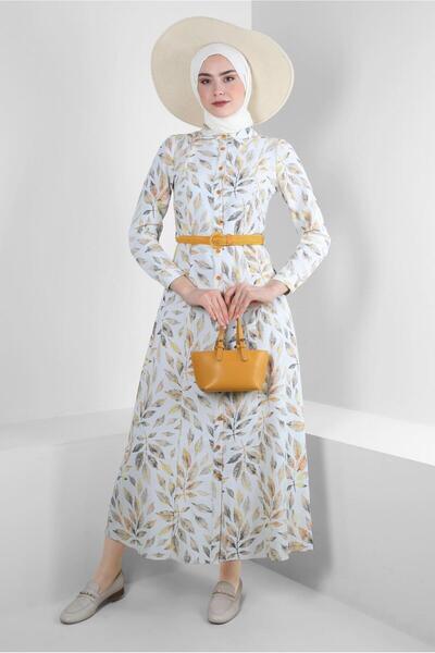 Alvina ΦΟΡΕΜΑ ΖΩΝΗΣ ΜΕ ΣΧΕΔΙΟ ΦΥΛΛΟ 43750