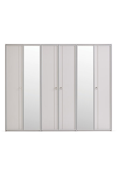 Enza Home Hera 6 Kapaklı Gardırop