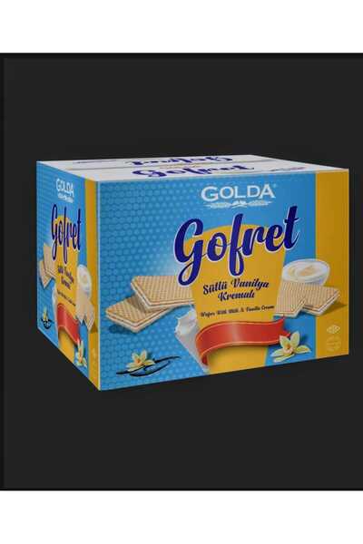 GOLDA Sütlü Vanilya Kremalı Gofret